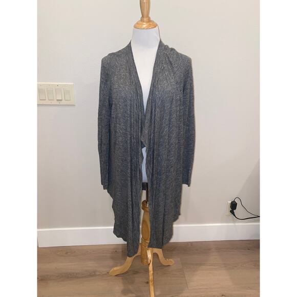 Vince Sweater  Cardigan Open Front Long Sleeve  Gray Size Medium - Picture 1 of 5